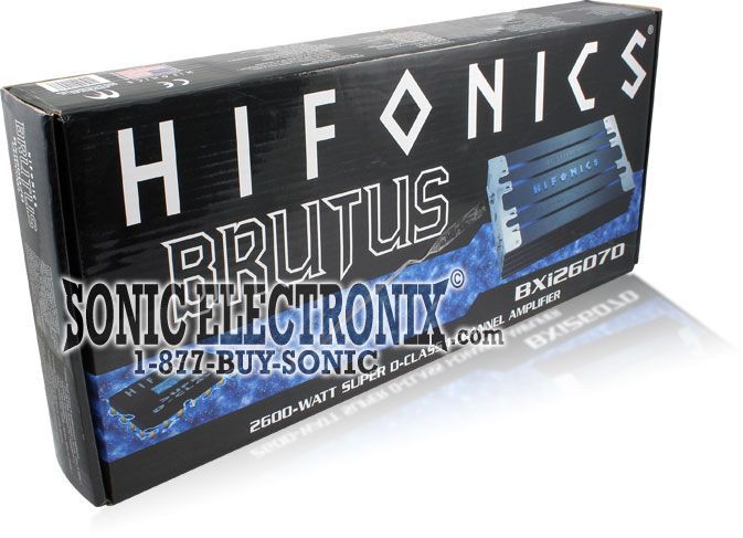 Hifonics Brutus BXi2607D R/B Image 6