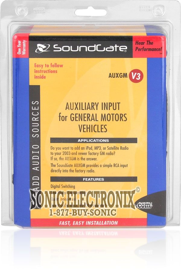 SoundGate AUXGMV3 Image 2