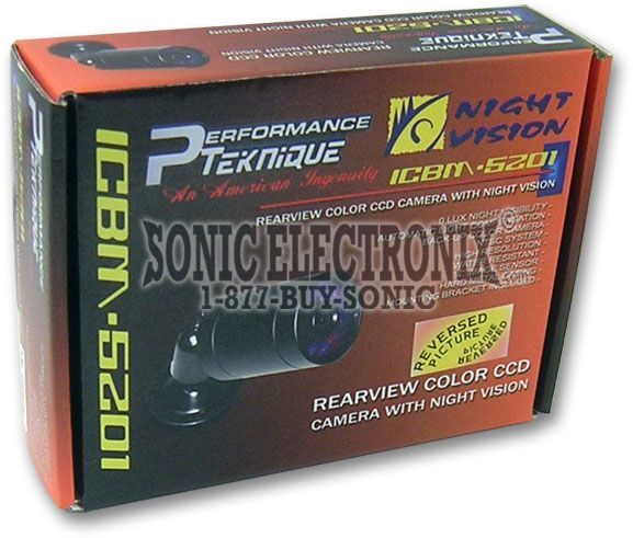 Performance Teknique ICBM-5201 Rearview Color Camera Image 2