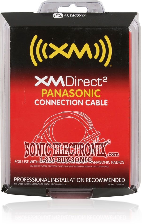 Audiovox CNPPAN1 XM Direct 2 Panasonic Adapter Cable Image 2
