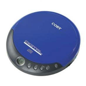 Coby CX-CD109 (CXCD109BLU) Portable CD Player - Blue Image 1