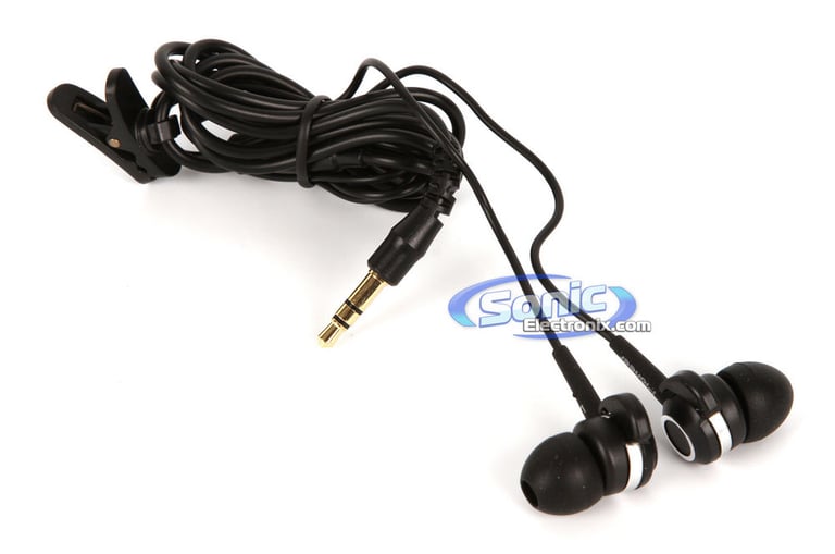 Pioneer SE-CLX40-K (SECLX40) Black Extra-Bass In-Ear Headphones Image 4