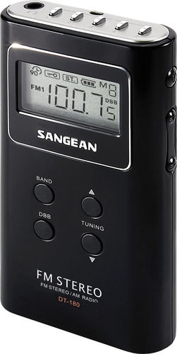 Sangean DT-180 (Black) Image 1