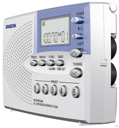 Sangean DT-220A AM/FM Pocket Stereo Image 2