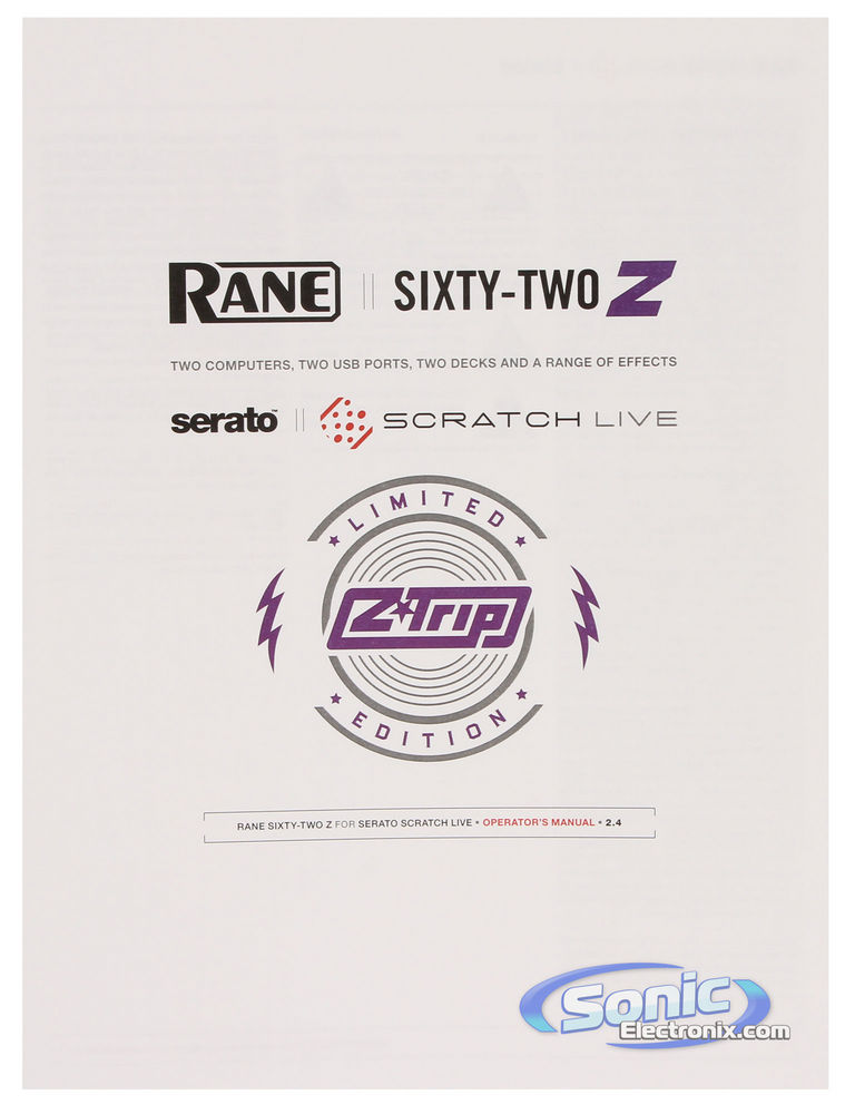 Rane SIXTY-TWO Z Image 11