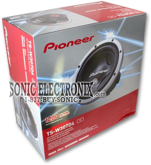 Pioneer TS-W307D4 Image 4