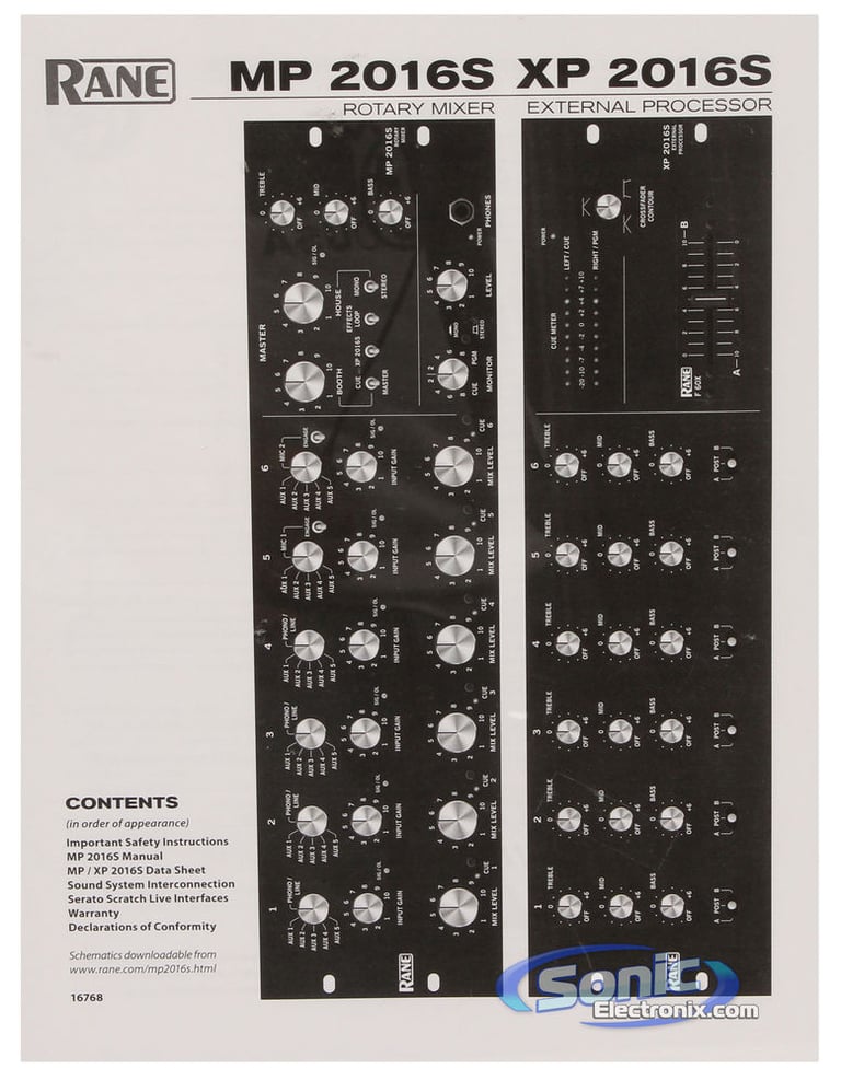 Rane XP2016s Image 7