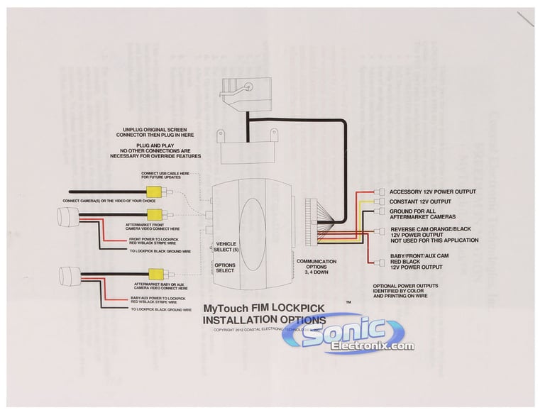 LockPick Ford and Lincoln Navigation and Video Bypass (MYTOUCHFIM) Image 6