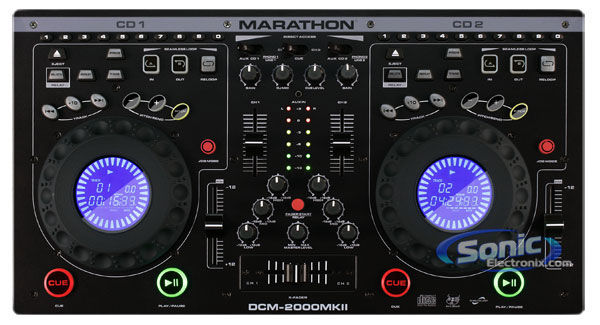 Marathon DCM-2000MKII Party Package w FREE CABLES AND STANDS!  Image 7