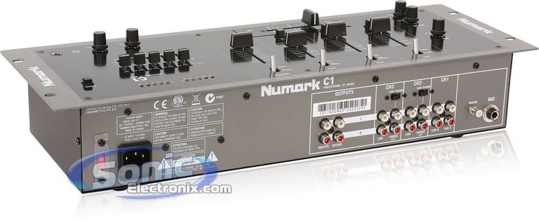 Audio Technica AT-LP60 w/ Numark C1 Party DJ Package with FREE Cables and Stands Image 8