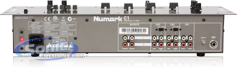 Audio Technica AT-LP60 w/ Numark C1 Party DJ Package with FREE Cables and Stands Image 9