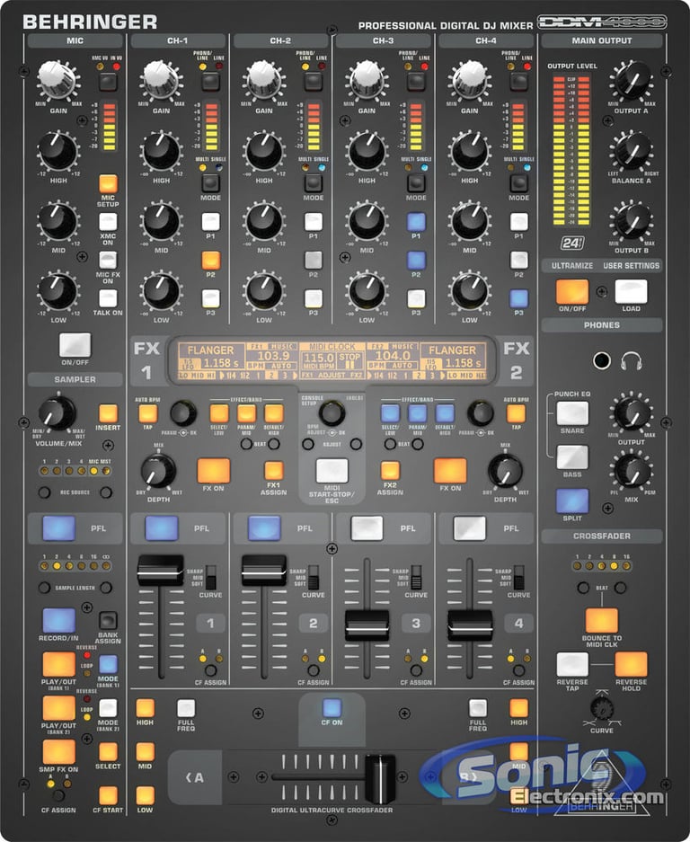 Pioneer CDJ-350 w/ Behringer DDM4000 Pro DJ Package with FREE Cables & Stands Image 12