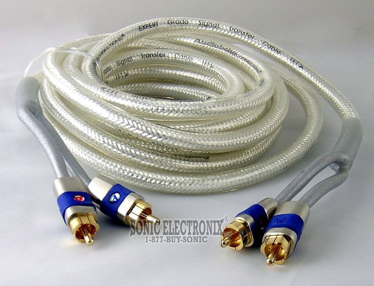 Audiobahn CE1200 12' Expert Series RCA (White) Image 1