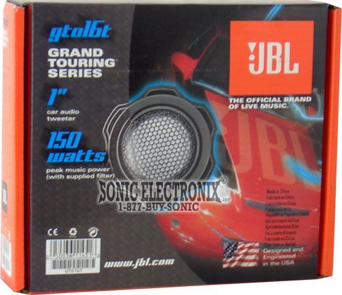 JBL GTO16T 1" Grand Touring Series Image 3