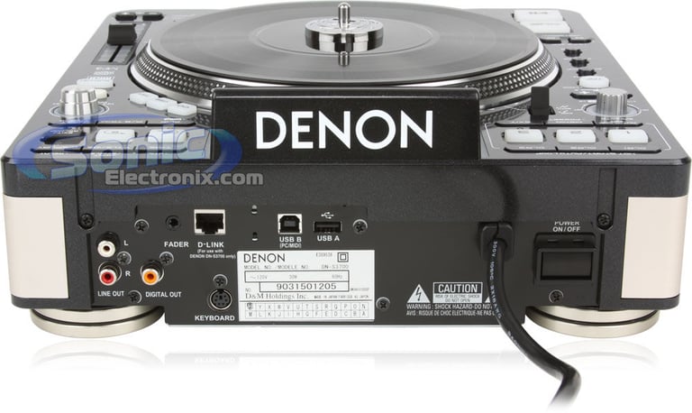 Denon DJ DN-S3700 W/ Numark iM9 Pro DJ Package with FREE Cables and Stands Image 5