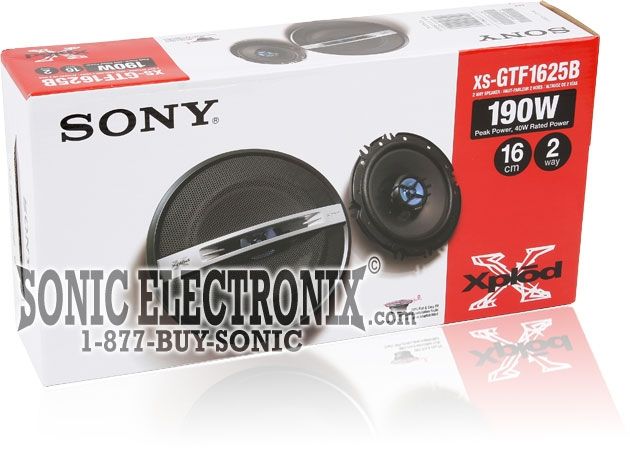 Sony XS-GTF1625B Image 6