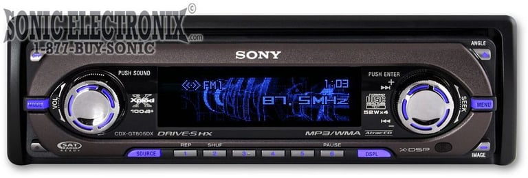 Sony CDX-GT805DX Image 2