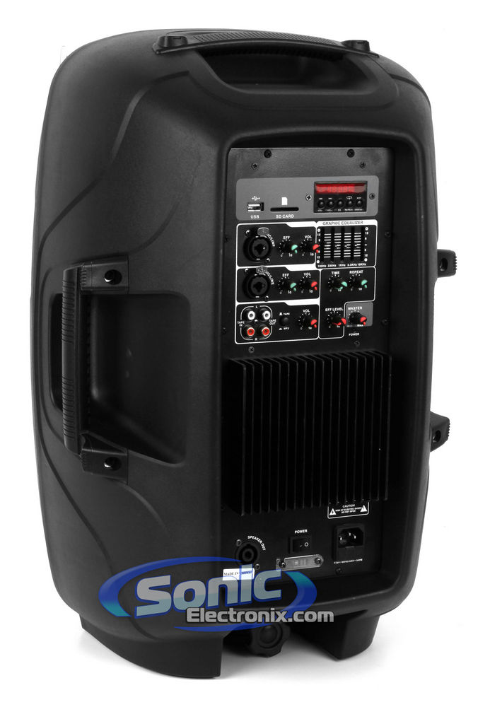 Gemini TT-2000 w/ Gemini PS-424X Party Pro Package with FREE Cables & Stands Image 4