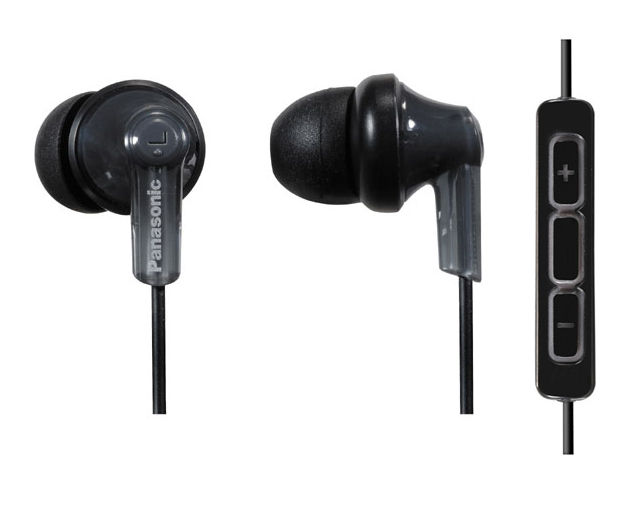 Panasonic RP-HJC120-K (RPHJC120K) Earbuds In-Ear Headphones Image 1