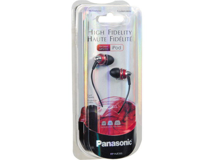 Panasonic RP-HJE355-R - Red Image 2