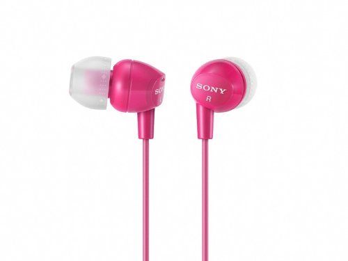 Sony MDR-EX10LP/DPK (MDREX10LP) Pink In-Ear Earbud Headphones Image 1