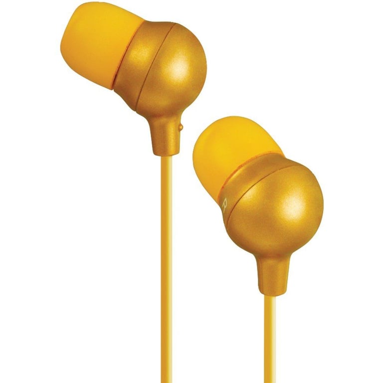 JVC HAFX30D (HA-FX30D) Orange Marshmallow Inner-Ear Headphones/Earbuds Image 1