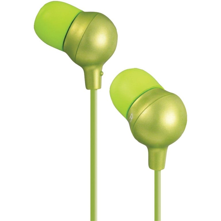 JVC HAFX30G (HA-FX30G) Green Marshmallow Inner-Ear Headphones/Earbuds Image 1