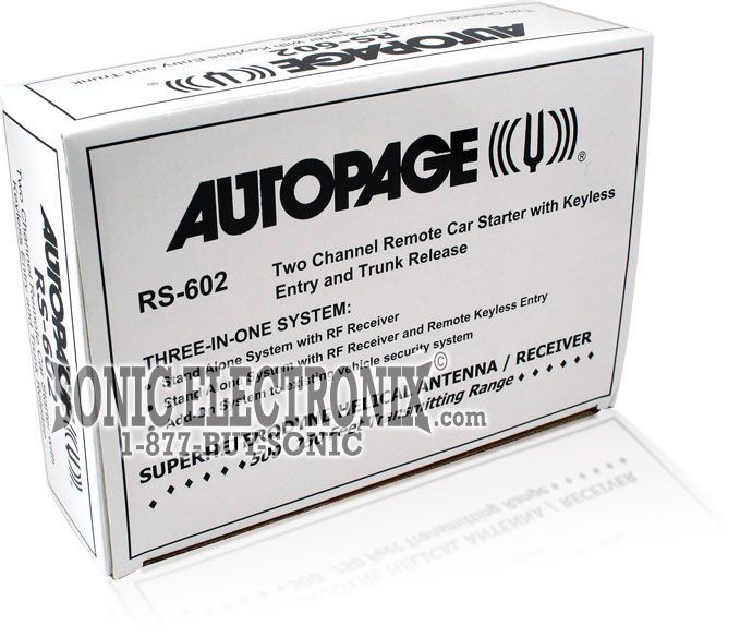 AutoPage RS-602 Image 3