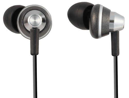Panasonic RPHJE355K (RP-HJE355-K) Earbuds In-Ear Headphones - Black Image 1
