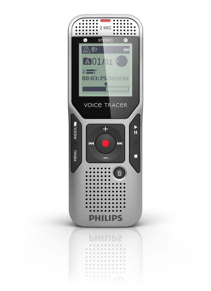 Philips DVT1000/00 Digital Voice Tracer/Recorder Image 1