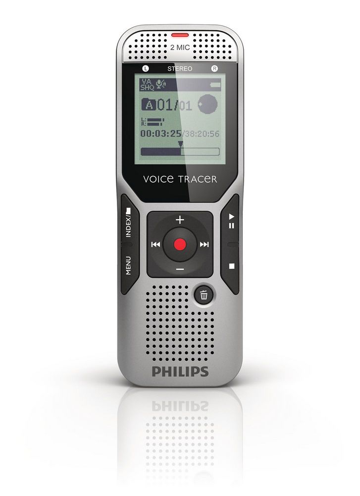 Philips DVT1500/00 Digital Voice Recorder/Tracer Image 1