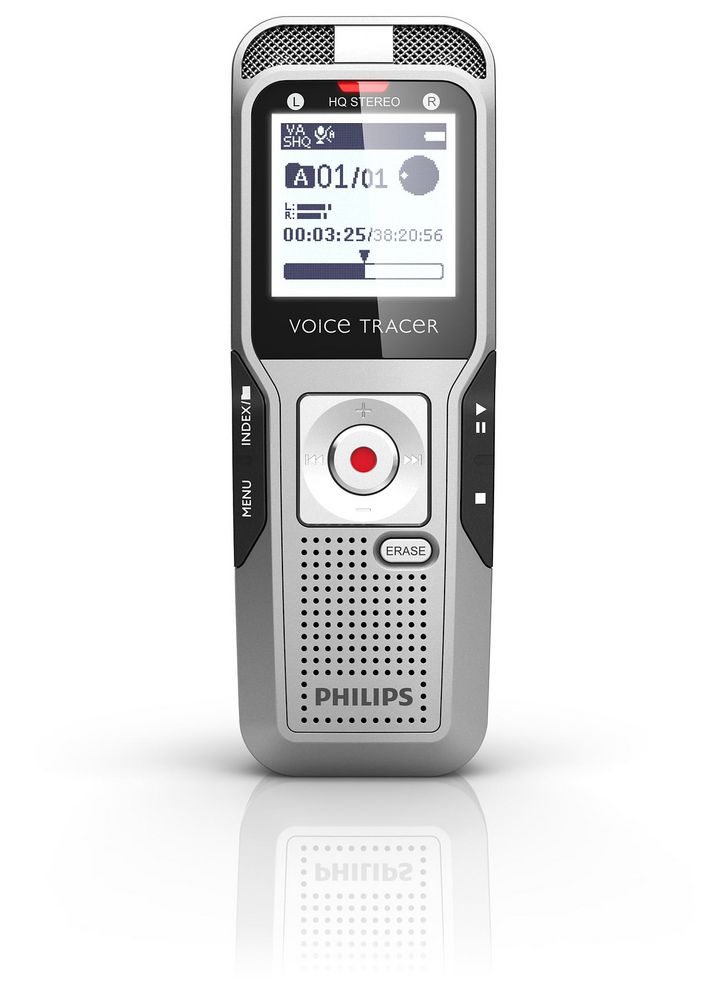 Philips DVT3500/00 Digital Voice Recorder/Voice Tracer Image 1