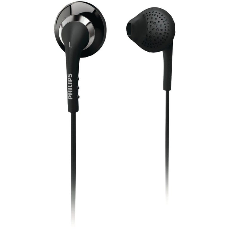 Philips SHH4507/28 In-Ear Headphones With iPhone Remote and Mic (Black) Image 1