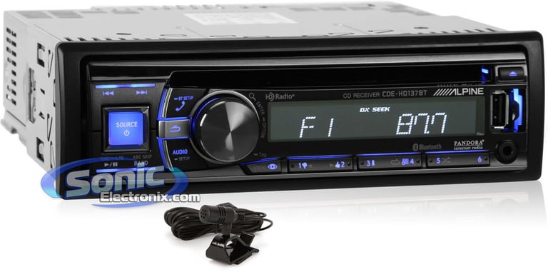 Alpine CDE-HD137BT Open Box Image 10