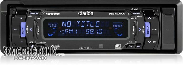 Clarion DXZ575USB Image 2