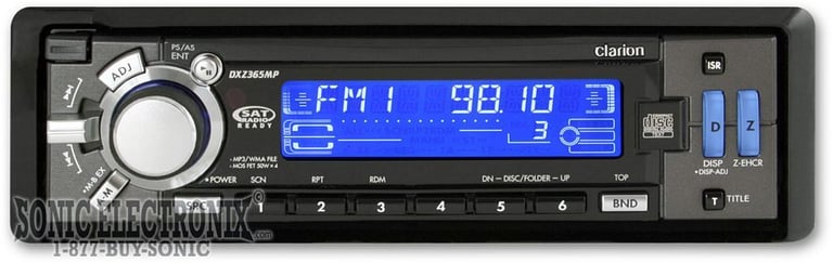 Clarion DXZ365MP Image 2