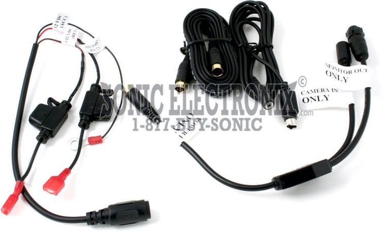 HitchCam FC2B Black License Plate Frame w/ CCD Camera Built-in Image 2