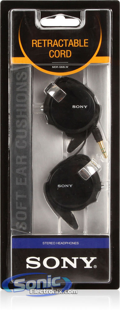 Sony MDR-Q68LW (MDRQ68LW) Clip-On Style Stereo Headphones Image 2