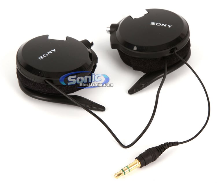 Sony MDR-Q68LW (MDRQ68LW) Clip-On Style Stereo Headphones Image 1