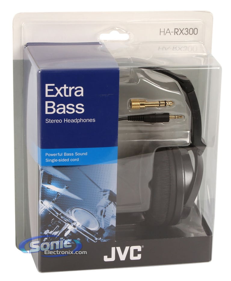 JVC HA-RX300 (HARX300) Full-Size Headphones Image 8