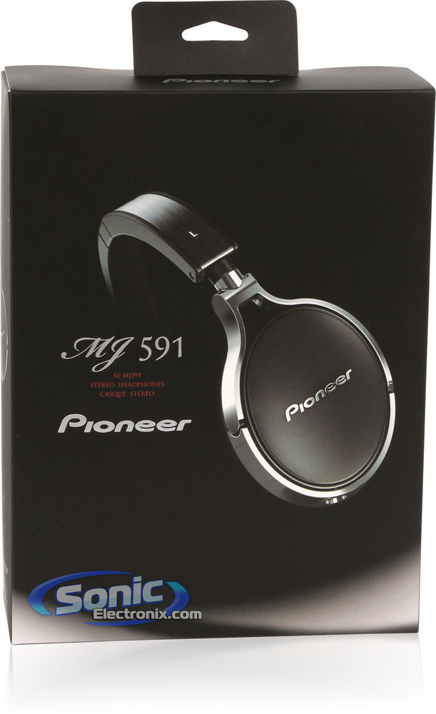 Pioneer SE-MJ591 (SEMJ591) Audiophile On-Ear Headphones Image 10