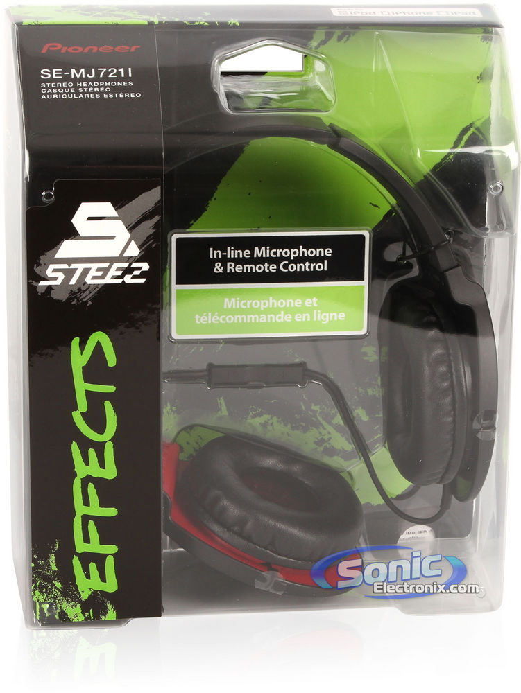 Pioneer SE-MJ721I-K Steez EFX - Black Image 8