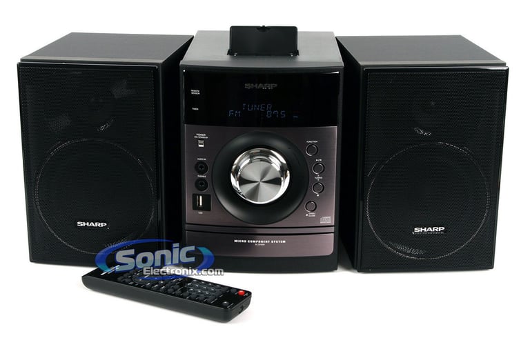 SHARP XL-DH259P (XLDH259P) Micro Audio Shelf System BoomBox Open Box Image 1