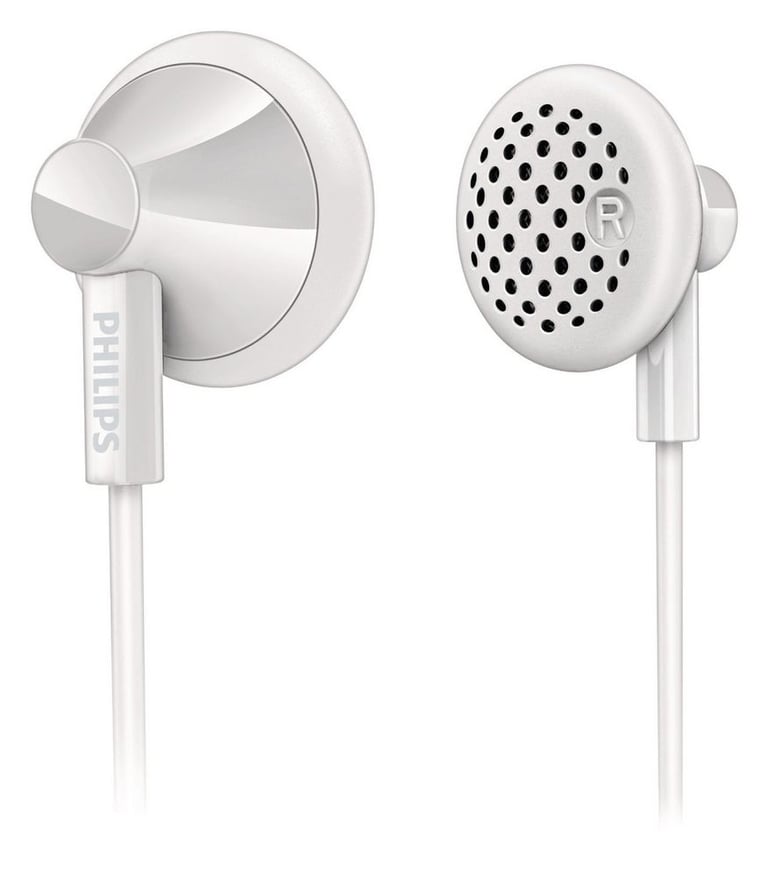 Philips SHE2100WT/28 In-Ear Headphones/Earbuds (White) Image 1