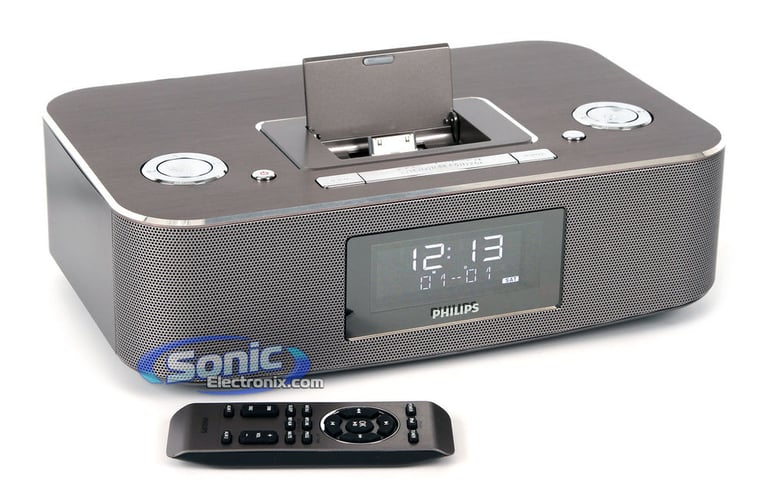 Philips DC290/37 iPhone/iPod Docking Clock Radio (Factory Refubished) Image 1