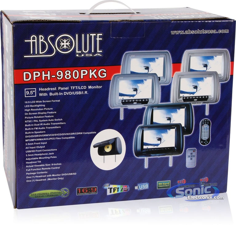 Absolute DPH-980PKGB (Black)-OPEN BOX Image 14