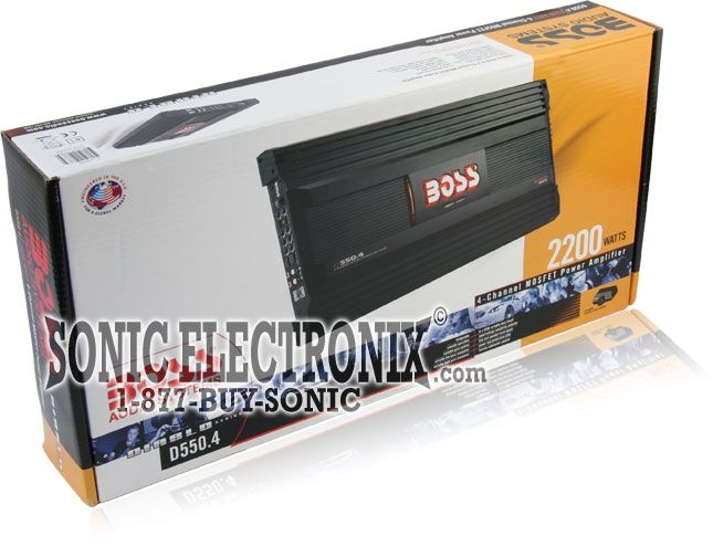 Boss D550.4 R/B Image 4