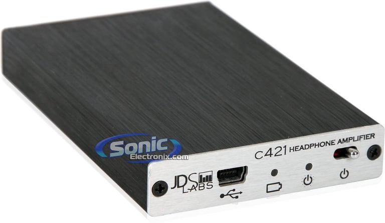 JDS Labs, Inc C421 Black Edition Headphone Amplifier Image 1