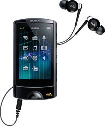 Sony NWZA864BLK Walkman A Series Bluetooth Video MP3 Player Image 1