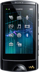 Sony NWZA865BLK Walkman A Series Bluetooth Video MP3 Player Image 2